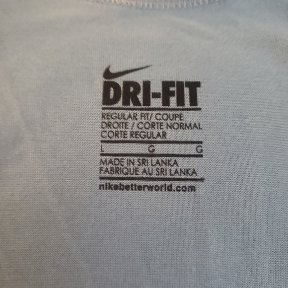 Nike Dri-FIT ReLuxe Men's Tank Undershirt. Light blue - Picture 4 of 4
